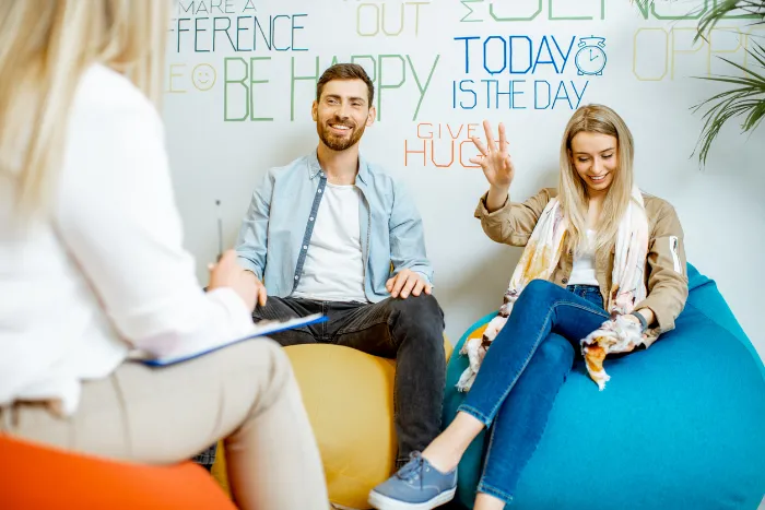 young adults learning DBT skills.